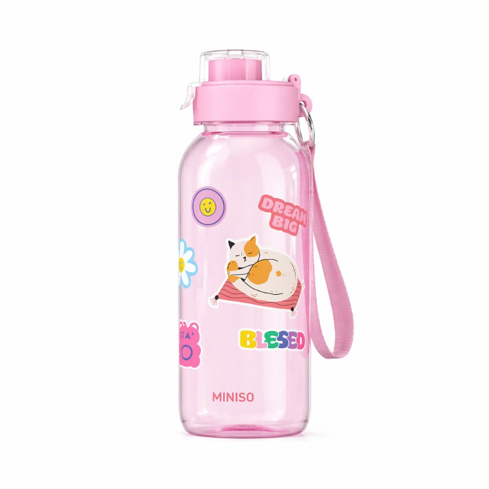 Botilito con Tapon Abatible y Correa 1100 Ml Serie Diy