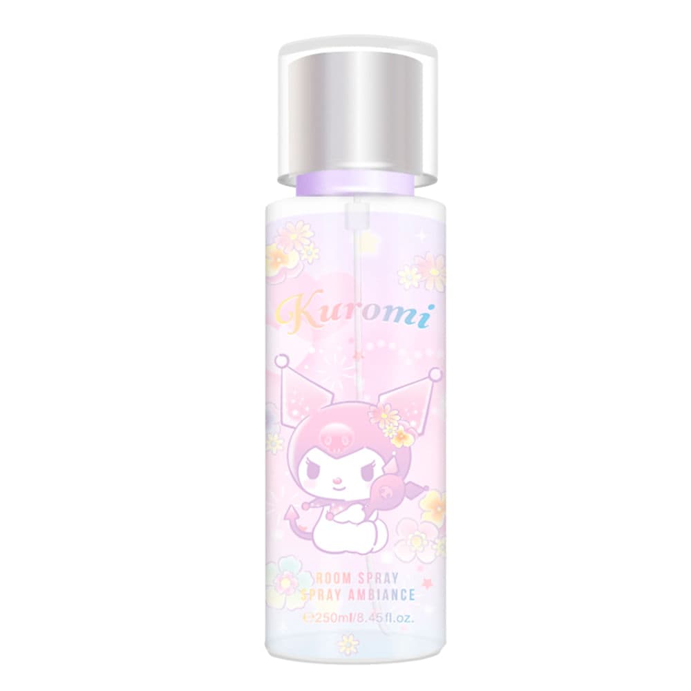 Ambientador en Spray 250 Ml Kuromi Serie Sanrio Flower Language