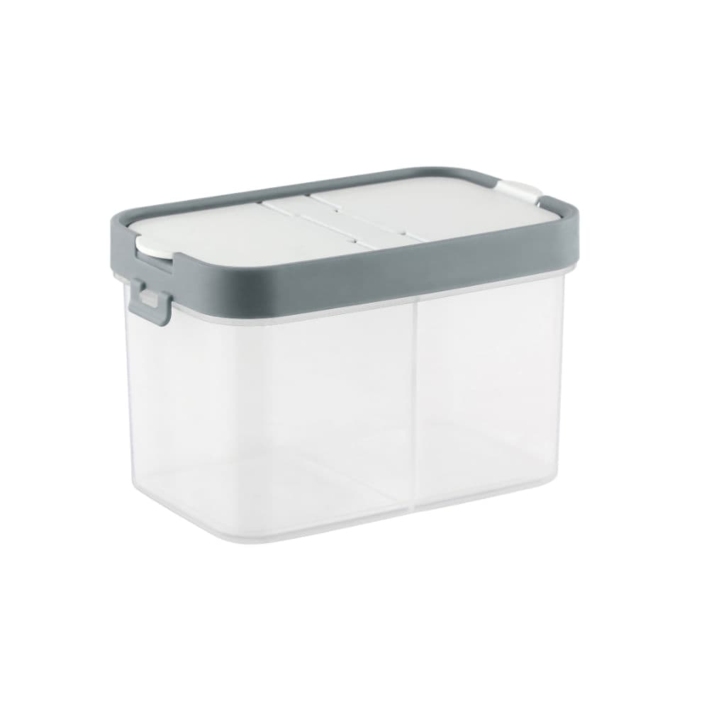 Contenedor de Almacenamiento con Doble Compartimento 850 Ml