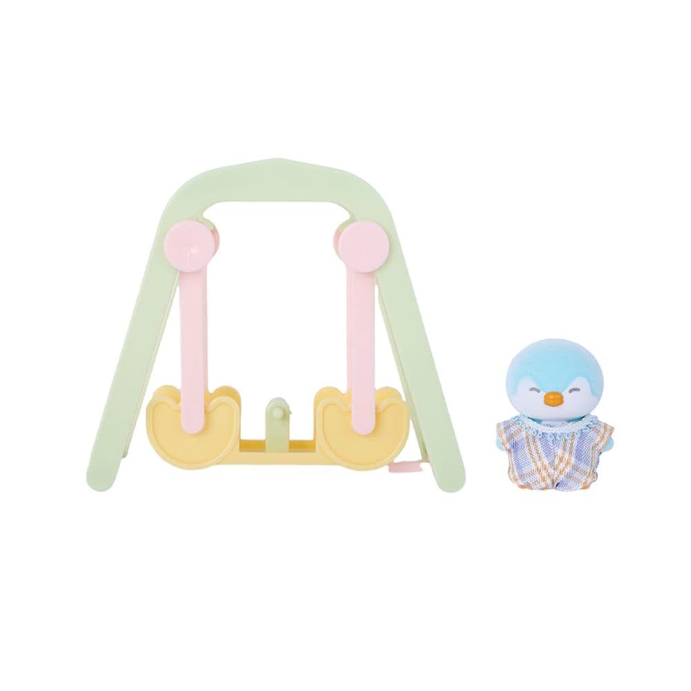 Peluche y Columpio Sr Miniso Serie Mini Family