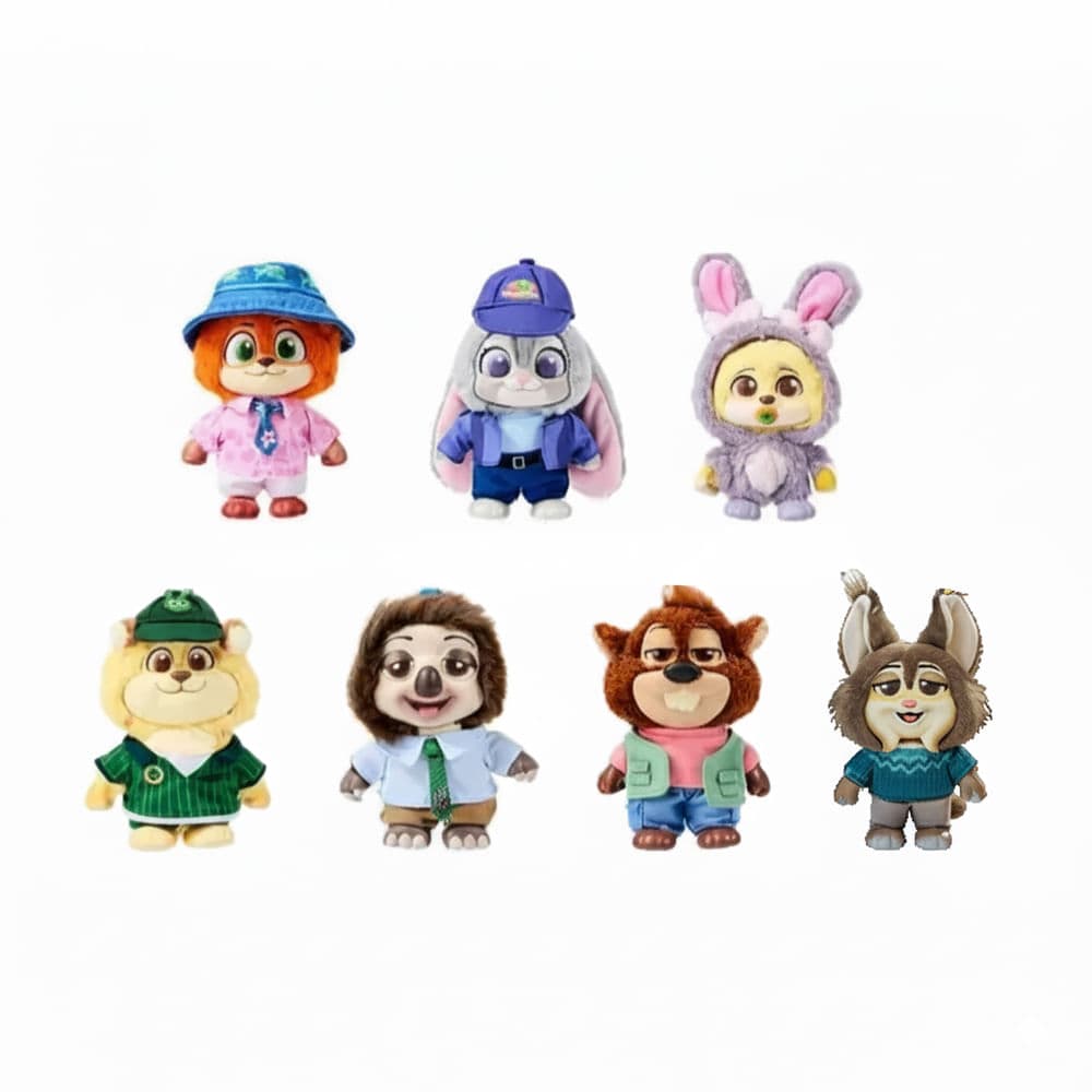 Figura Sorpresa Vinyl Plush Serie Zootopia Disney