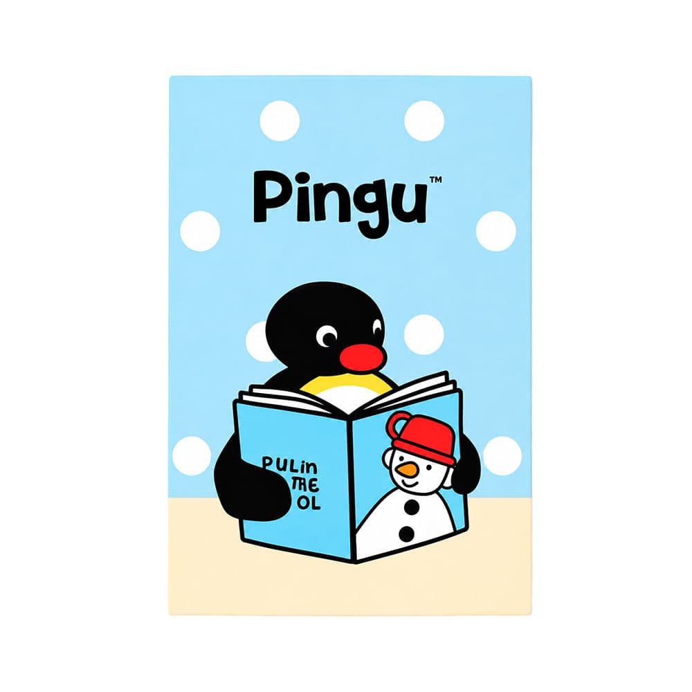 Cuaderno Cosido Coleccion Pingu Clasico 32 Hojas